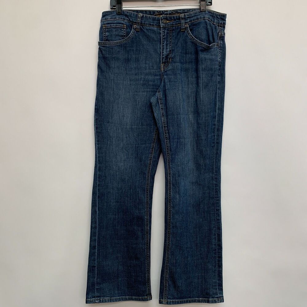 Tommy Hilfiger Boyfriend Women's Jeans Pants Size‎ 34? Blue Boot Cut